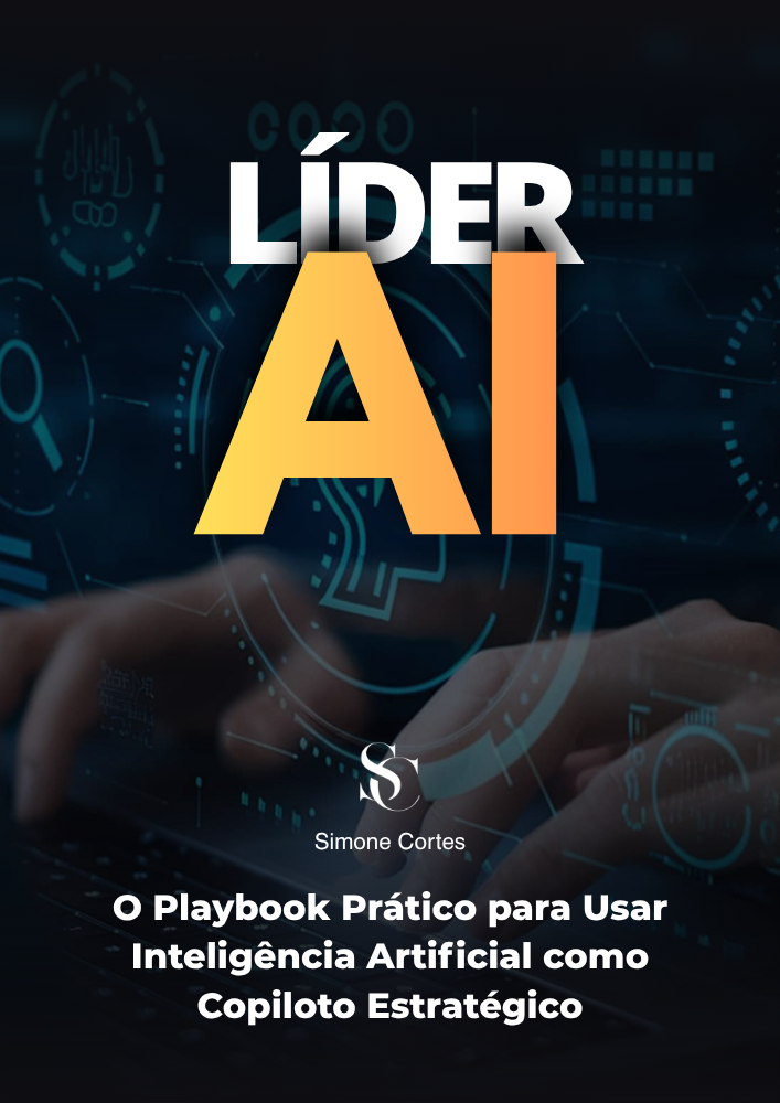 Capa do playbook Líder AI